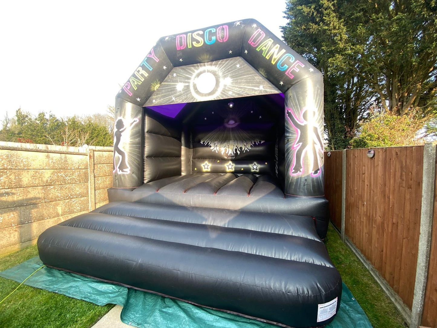 Disco Bouncy Castle - £120 per day